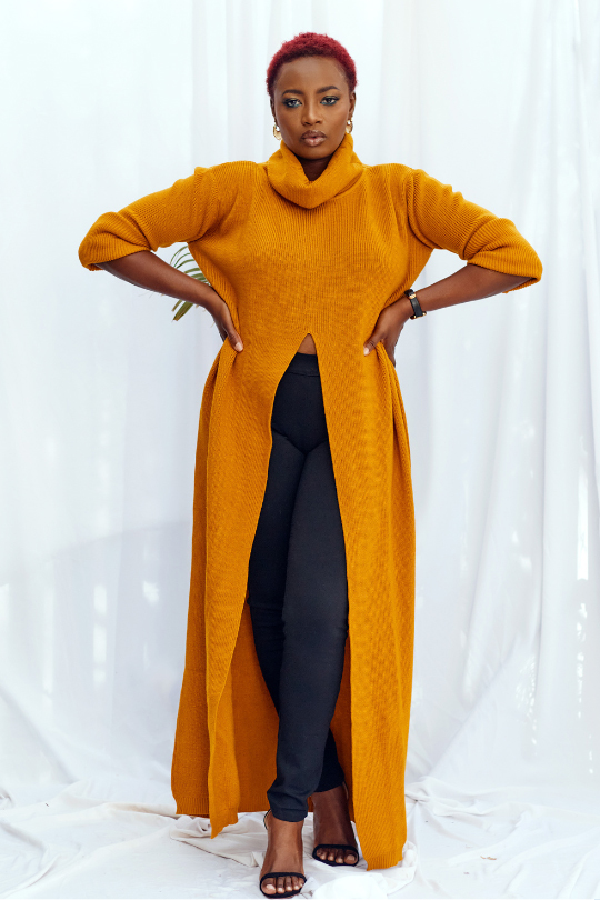 SAGE Sweater in Mustard – Bloom Kenya
