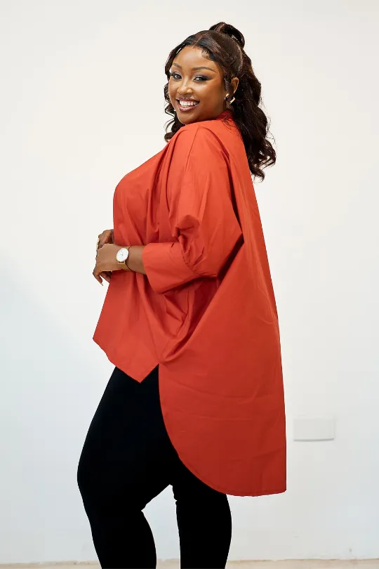 ASPEN Shirt - Burnt Orange