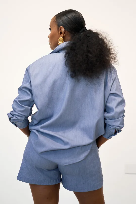 Jasmin Shorts Set - Denim