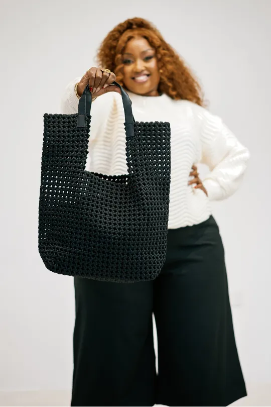 Yolk Tote Bag - Black