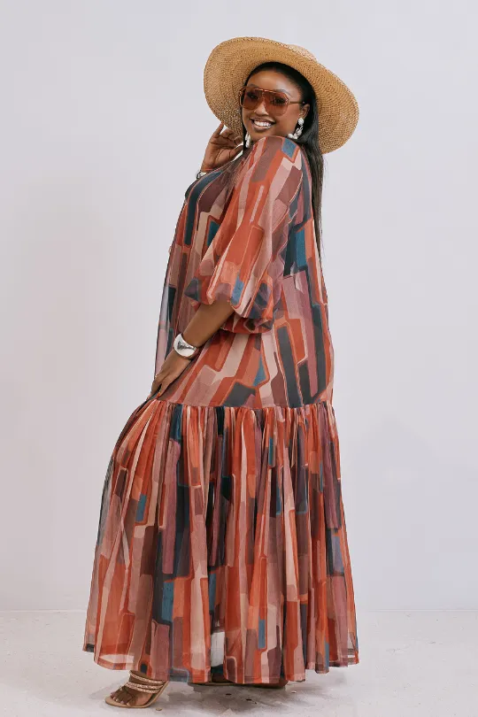 BLOSSOM Ruffle Dress