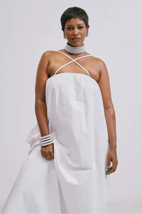 BUTTERSCOTCH Maxi Dress - White