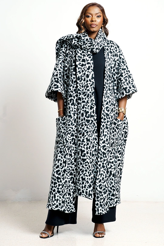 JUNIPER - Black Cheetah Print