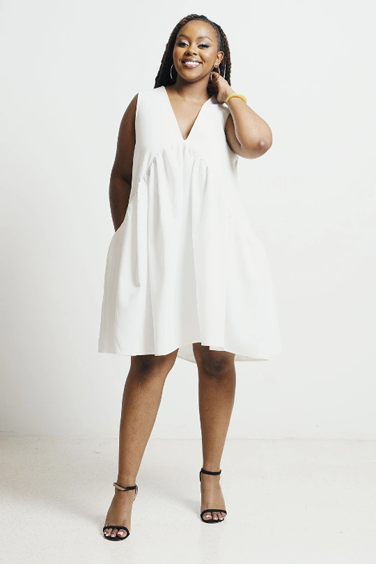 CHELA Dress - White