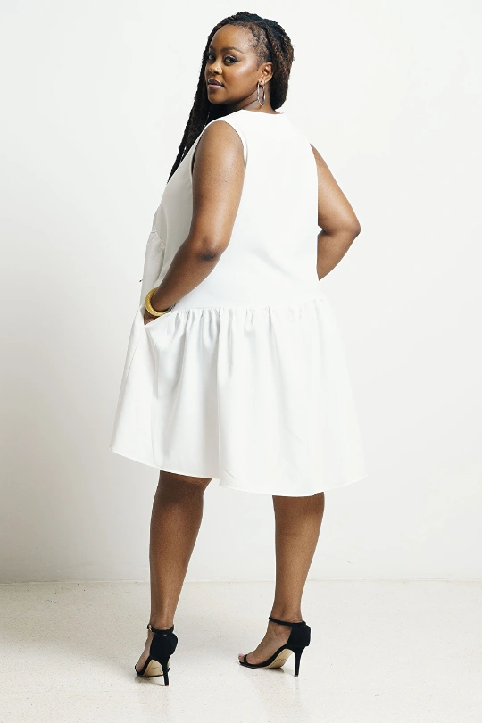 CHELA Dress - White