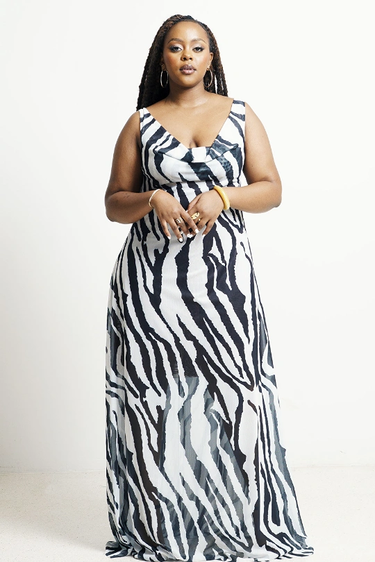 SPICE Dress - Green Print