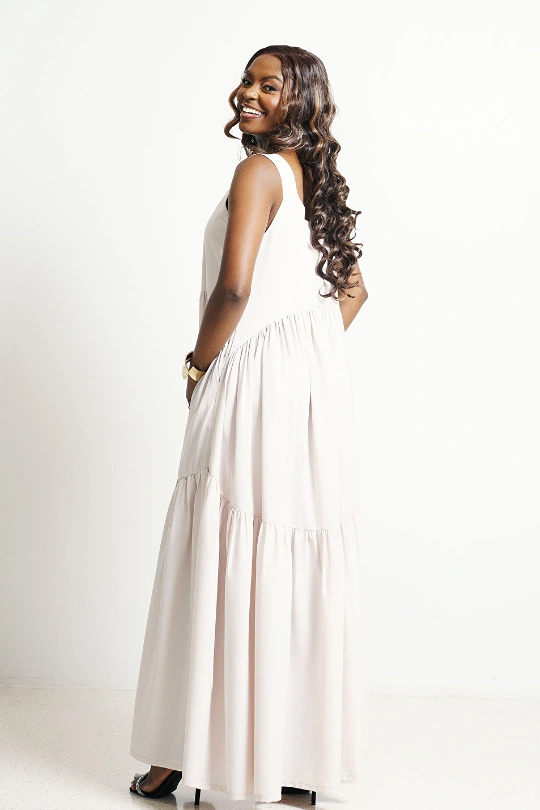 CELERY Dress - Ivory